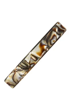 Small Luxury Rectangle Barrette - Classic