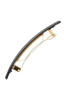 Small Luxury Rectangle Barrette - Classic