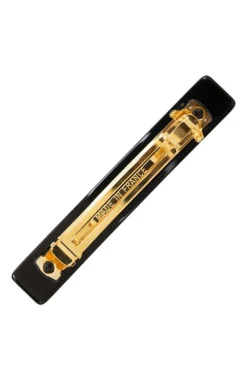Small Luxury Rectangle Barrette - Classic