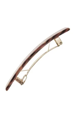 Small Luxury Rectangle Barrette - Classic