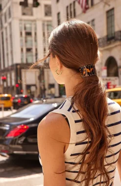 Studded Ponytail Barrette