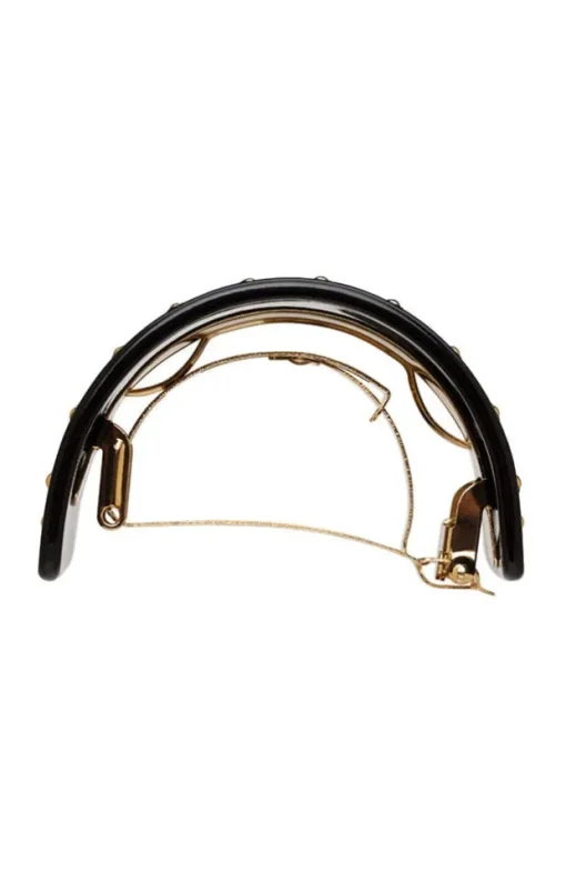 Studded Ponytail Barrette
