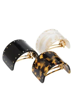 Studded Ponytail Barrette