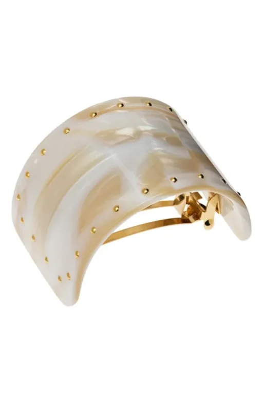 Studded Ponytail Barrette