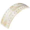 Studded Rectangle Volume Barrette