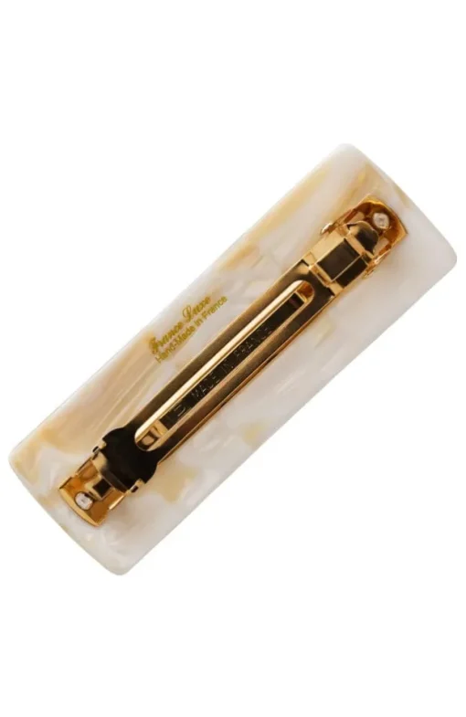 Studded Rectangle Volume Barrette