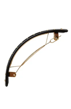 Studded Rectangle Volume Barrette