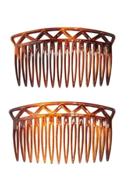 Trellis Side Comb Pair Classic