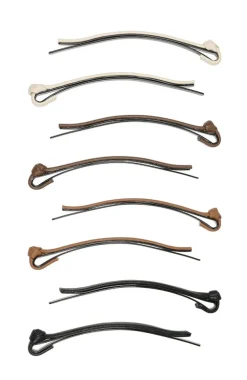 Vegan Leather Bobby Pin 8-Pack