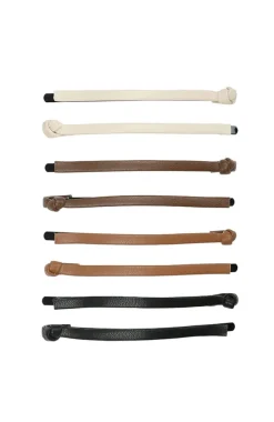 Vegan Leather Bobby Pin 8-Pack