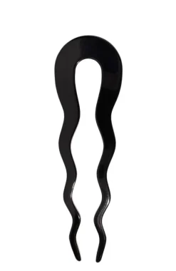 Wavy Tooth Chignon Pin - Classic