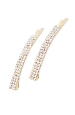 Wide Crystal Bobby 2-Pack