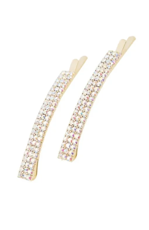 Wide Crystal Bobby 2-Pack