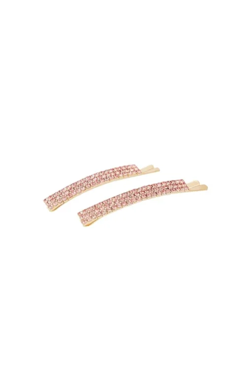 Wide Crystal Bobby 2-Pack