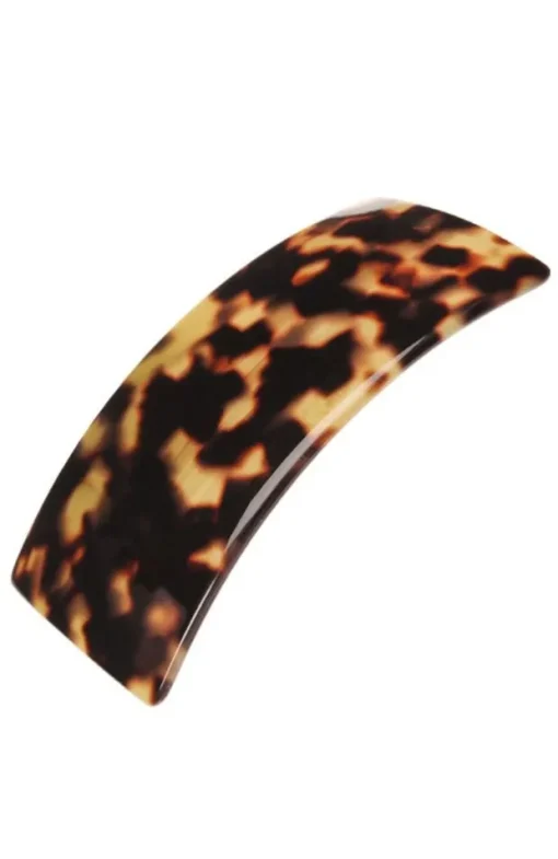 Wide Rectangle Barrette - Classic
