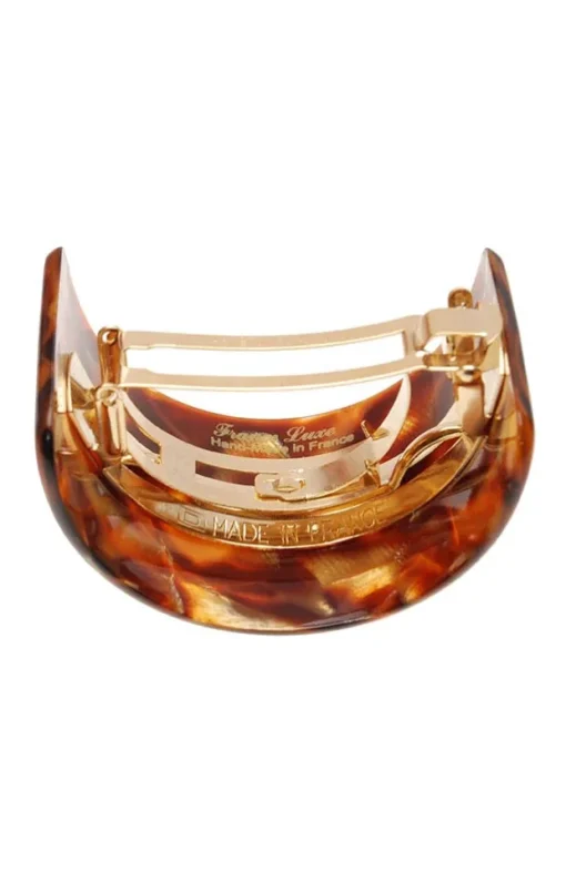Wide Rectangle Ponytail Barrette - Classic